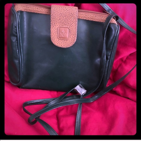 🤩💥💥GIFTED💥💥🥳 Brown and green crossbody bag. - Picture 7 of 7